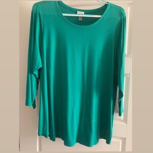 Women’s Plus 3/4 Sleeve Top
